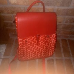 Goyard Bookbag ( RED)