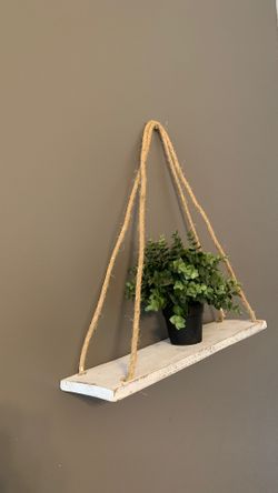 Hanging shelf handmade