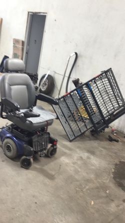 Wheelchair and lifter