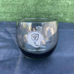 Oakland Raiders Wine Glass