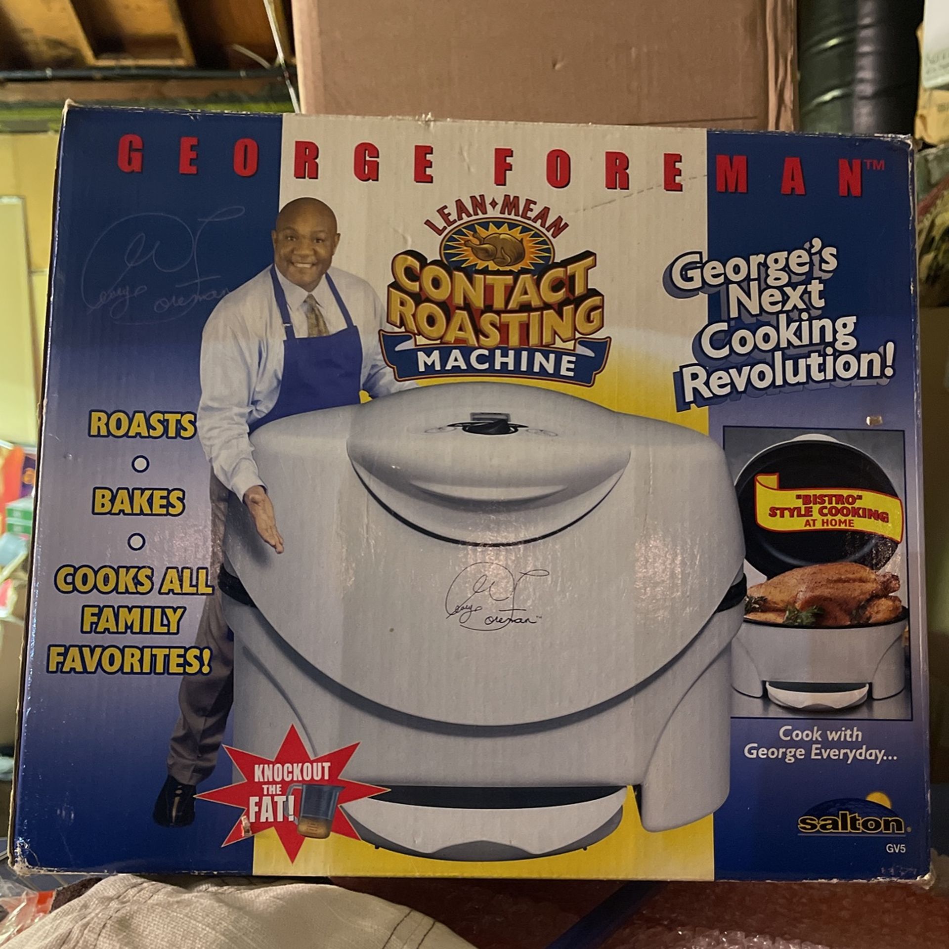 George Foreman Contact Roasting Machine