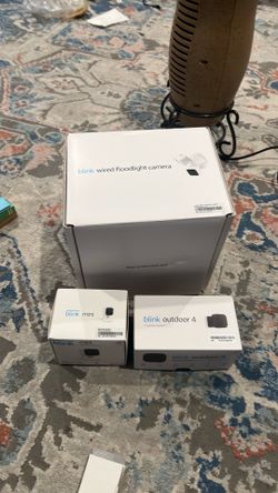 Blink wired security camera system