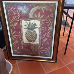 Pineapple Frame Decor