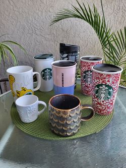 Starbucks Mugs and Tumblers Collection – 8 Pieces