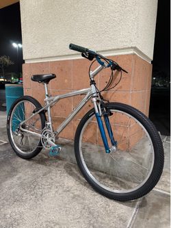 90’s GT Triple Triangle 26” Polished Aluminum Mountain Bike