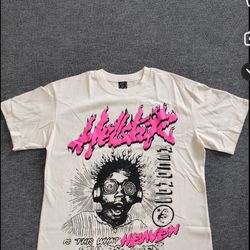 Pink And Cream Hellstar T Shirt