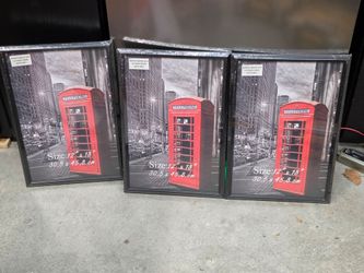 12x18 Black Picture Frames – Set of 3