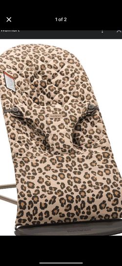 Limited edition Leopard print baby bouncer Bliss
