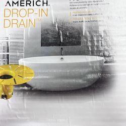 Drop-in Drain Americh PVC Kit