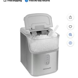 Frigidaire 33 lbs Capacity Nugget Ice Maker, BLACK