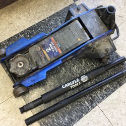 NAPA CARLYLE TOOLS 2 TON HYBRID HYDRAULIC FLOOR GARAGE JACK