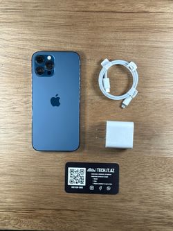 📱 iPhone 12 Pro Max | 256GB | Pacific Blue | Unlocked (Any Carrier)