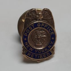 New York City Postal Service Retired Pin