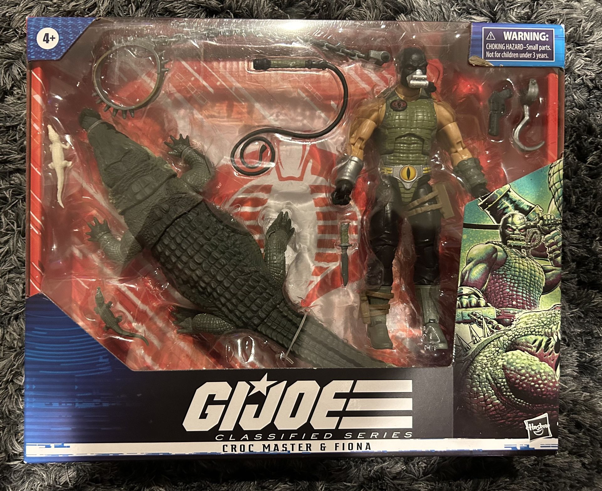 GI Joe Classified Series Croc Master and Fiona
