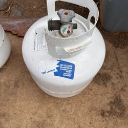 Propane Tank With Gauge