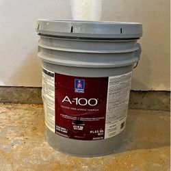 Color Summit Gray. Exterior Paint Satin 5 gallons