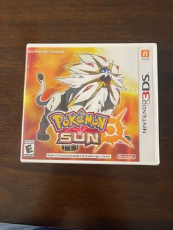 Pokémon Sun Nintendo 3DS Game