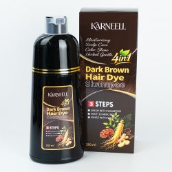 KARNEELL DARK BROWN HAIR DYE SHAMPOO