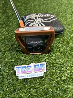 TaylorMade Spider X Copper Mallet Putter 35" SS Grip LH