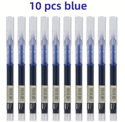 10 Black Gel Pens 0.5mm  10 Blue Gel Pens 0.5mm
