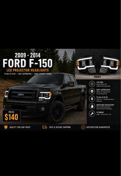2009 TO 2014  F150 DRL HEADLIGHTS