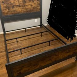 Queen Bed Frame N Mattress