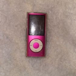 iPod Nano 4th Gen 16gb Pink With Case