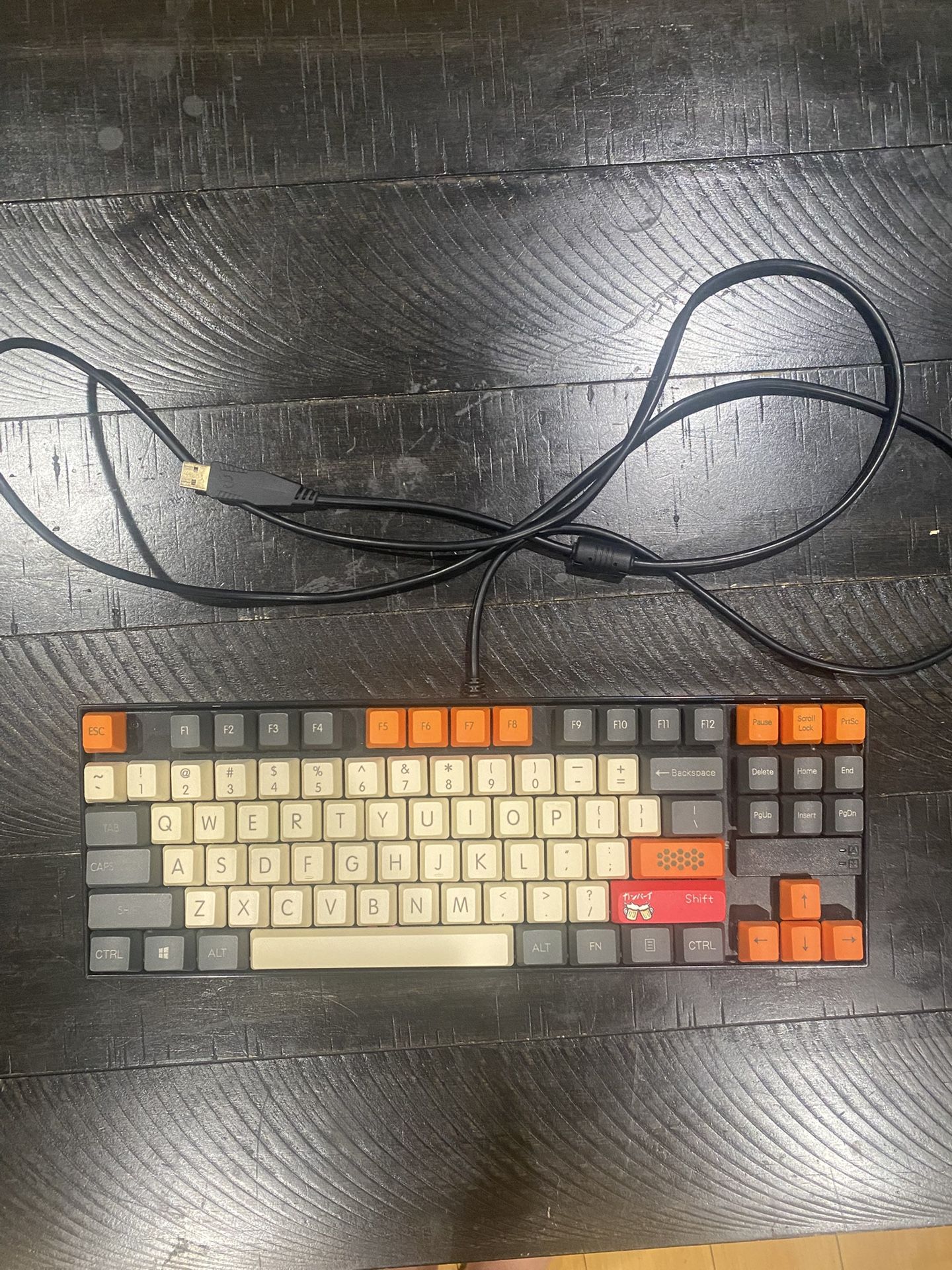 Gaming Keyboard Red dragon TKL 80% Keyboard