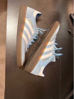Adidas Handball Spezial Light Blue Gum Sole Size 8.5