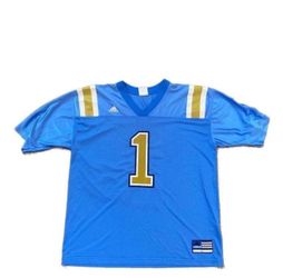 Vintage Adidas UCLA Bruins Football Jersey #1 Blue Stitched