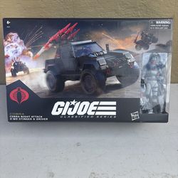 Gi Joe Classified Cobra Night Attack 4WD Stinger & Driver