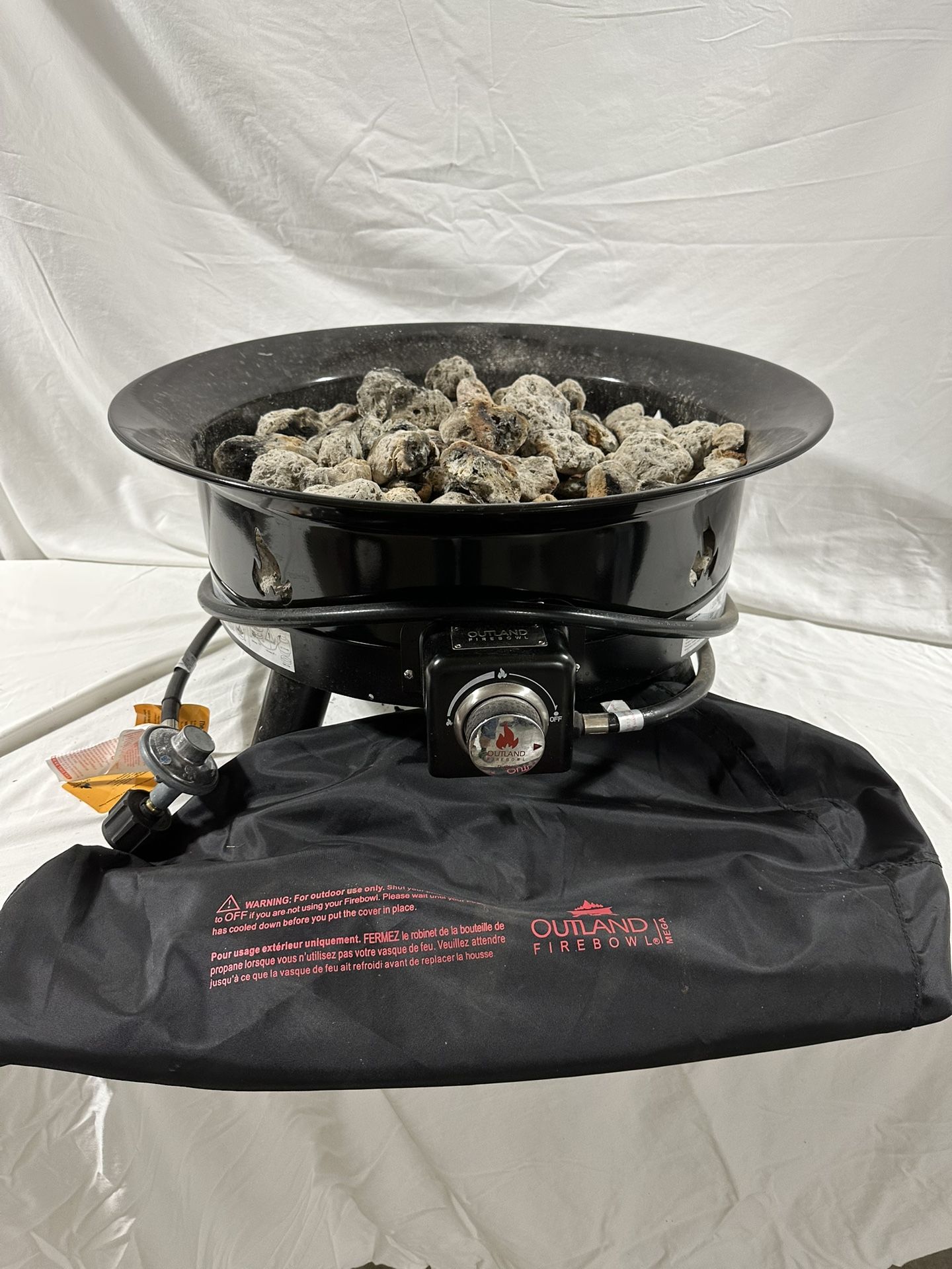Outland Propane Firebowl Mega & Cover