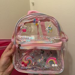 Clear backpack $5