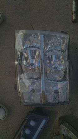 Driver side Fit For 2007-2013 Chevy Silverado 1(contact info removed) 3500 Right Headlight