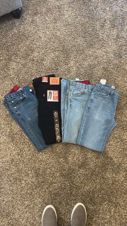 Boys Levi Strauss Jeans Size 16