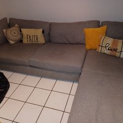 Gray Sectional Couch