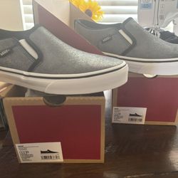 Vans Asher Kids Slim On Shoes (NEW)