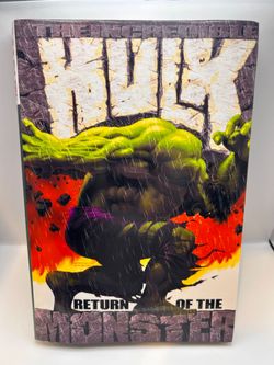 Marvel The Incredible Hulk: Return of the Monster HC Bruce Jones Lee Bermejo