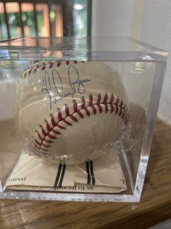 Nolan Ryan Signed Baseball