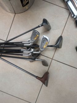 Golf Club Lot — Zevo Irons + Woods — Starter Set $40