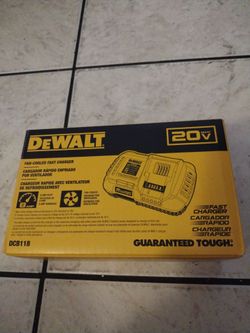 Fast charger 8 AH new