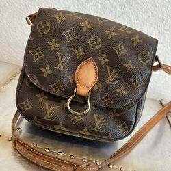 Louis Vuitton Saint Cloud MM Monogram Shoulder / Crossbody Bag