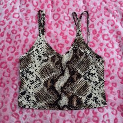 Cropped Spaghetti Strap