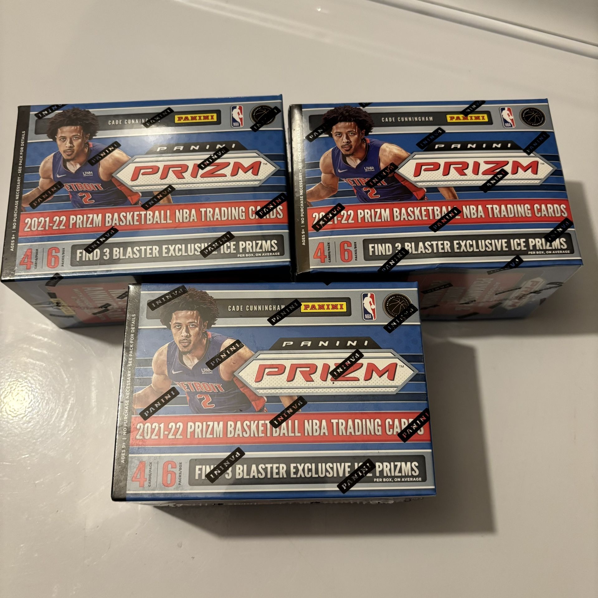 2021 2022 Panini Prizm NBA Blasters X 3