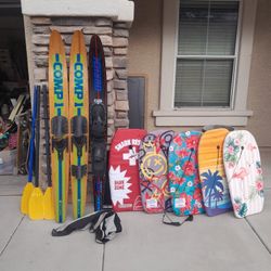 Boat Oars, Water Skis, Boogie Boards $5-$25 Each/Pair See All Photos 