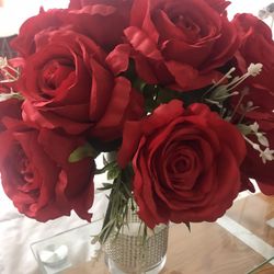 High Quality Artificial Silk Roses