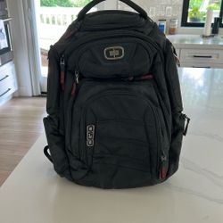 Black Ogio Backpack With Laptop Sleeve