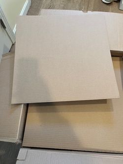Corrugated Cardboard Sheets 20”x20”- (1/8” Thick)