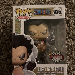 Funko Pop! Animation One Piece Luffy Gear Four Special Edition Exclusive Figure #926
