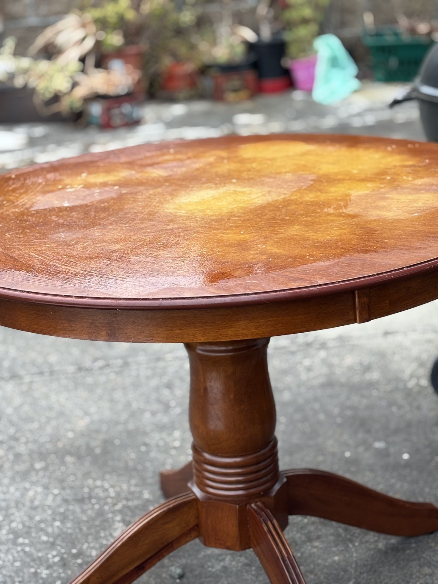 Round Table Uses 42 Inches It Is Also Good For Project